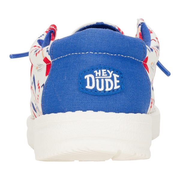 42166-4HQ_WALLYYSUMMERAMERICANA_NAVY_MULTI_LEFT_BACK 42166-4HQ_WALLYYSUMMERAMERICANA_NAVY_MULTI_LEFT_BACK