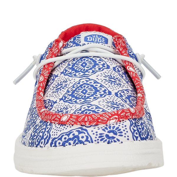 42692-4RD_WENDY_AMERICANA_BANDANA_BLUE_RED_LEFT_FRONT