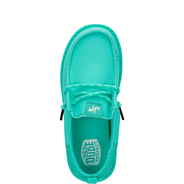 42885-3UT_DUDE_PERFECT_X_WALLY_FUNK_Y_GREEN_TEAL_LEFT_TOP 42885-3UT_DUDE_PERFECT_X_WALLY_FUNK_Y_GREEN_TEAL_LEFT_TOP