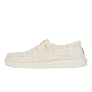 Wendy Crochet Lace - White/Gold