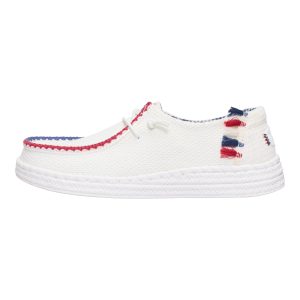 Wendy Espadrille Americana - White