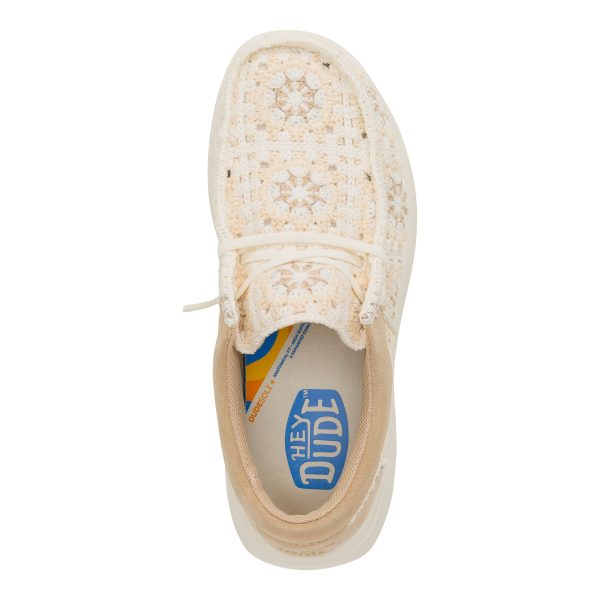 43728-2UG_WENDYCOMFCOTTAGECROCHET_TAN_MULTI_TOP 43728-2UG_WENDYCOMFCOTTAGECROCHET_TAN_MULTI_TOP