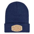 44431-410_HEYDUDEPATCHBEANIE_NAVY_FRONT